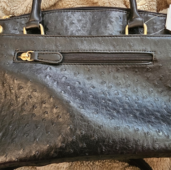 NWT Giani Bernini Ostrich Bag - Picture 4 of 10